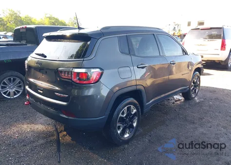 2018 Jeep Compass Trailhawk z USA, uszkodzony, nr VIN 3C4NJDDB8JT343455
